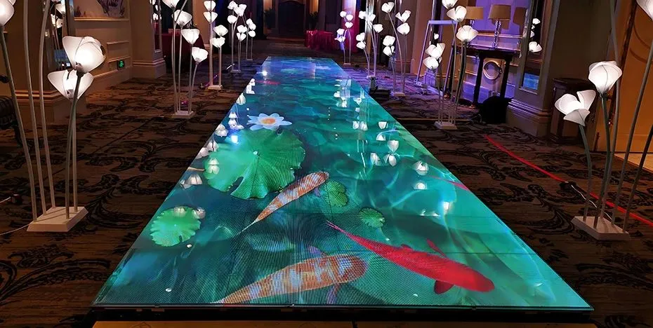 LED floor screen LED floor screen